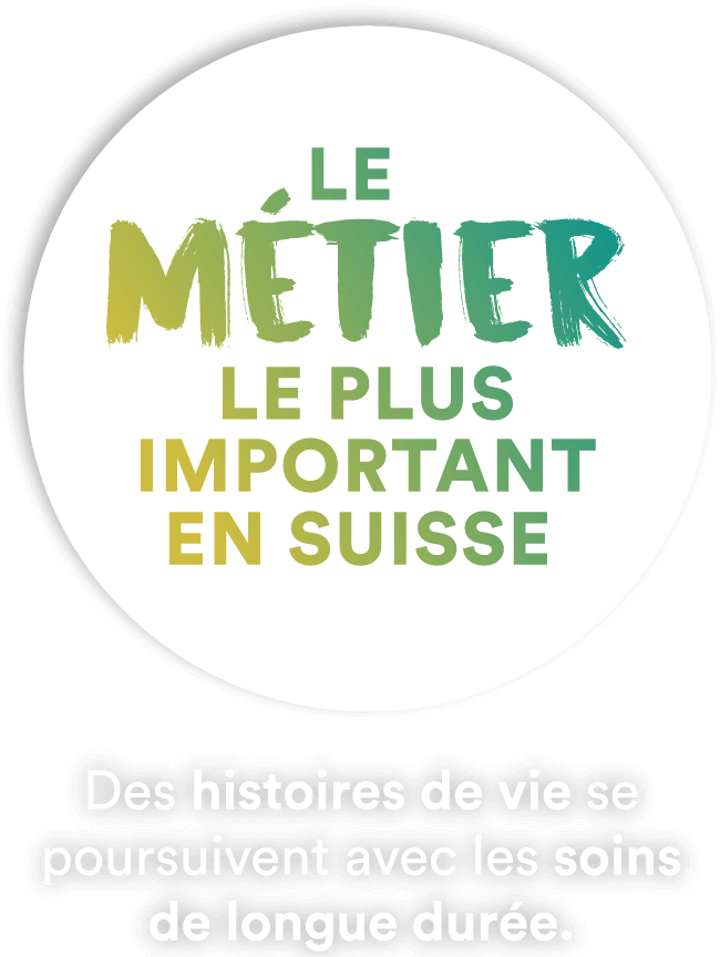 Le métier le plus important en Suisse Des histoires de vie se poursuivent avec les soins de longue durée.